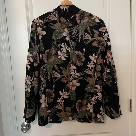 Tiki/Hawaiian tuxedo jacket/blazar - Picture 4 of 5